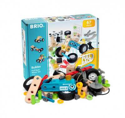 Brio Builder - pull-back systém - 67 ks