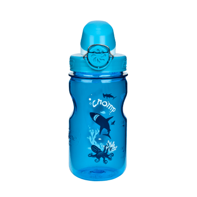 Dětská lahev na pití Nalgene On The Fly Kids - Blue with Shark