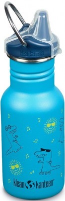 Dětská nerezová lahev Klean Kanteen Kid Classic Narrow w/Sippy Cap - gators 355 ml