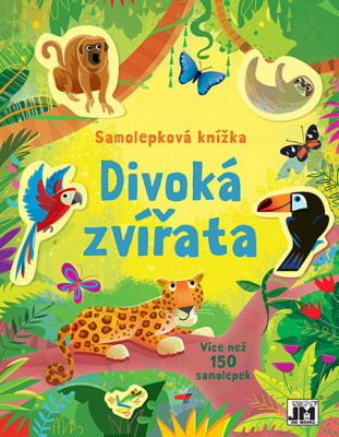 Divoká zvířata - samolepková knížka