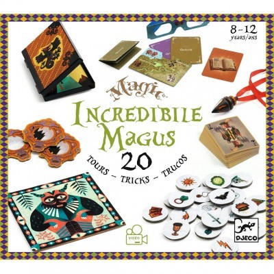 Djeco Magic - Incredibile Magus - sada 20 kouzelnických triků