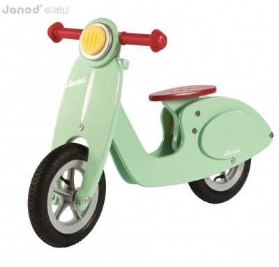 Dřevěné odrážedlo Vespa Mint