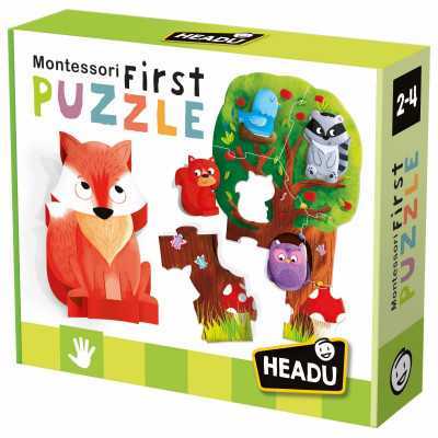 HEADU: Montessori - Moje první puzzle - Les