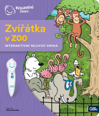 Kouzelné čtení - Kniha - Zvířátka v ZOO