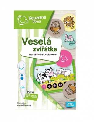 Kouzelné čtení - Pexeso - Veselá zvířátka