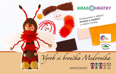 Krasohrátky - Vyrob si broučka Medovníka