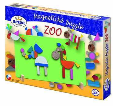 Magnetické puzzle - ZOO