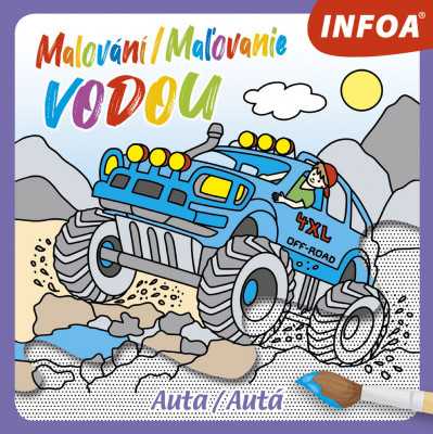 Malování vodou - Auta