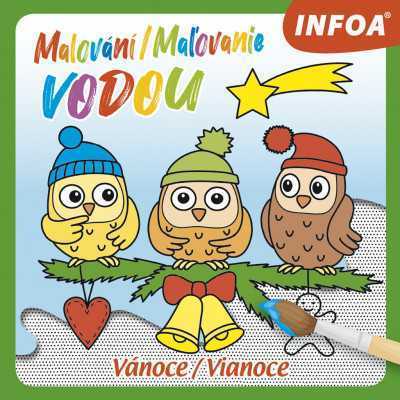 Malování vodou - Vánoce