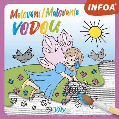 Malování vodou - Víly