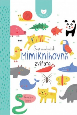 Mimiknihovna - šest miniknížek - Zvířata