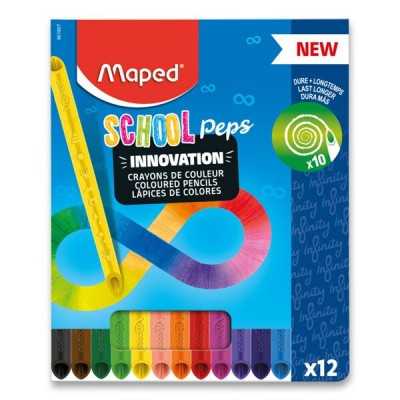 Pastelky Maped Color'Peps Infinity 12 barev