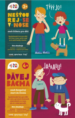 Sada her 4bambini - NOVÁ GENERACE - Nešťourej se v nose! + Dávej bacha!