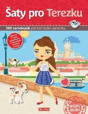 Šaty pro Terezku - kniha samolepek