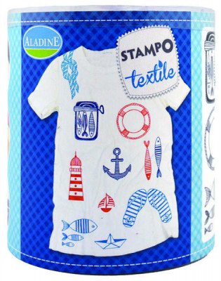 Stampo textil - Marina  - 13 ks