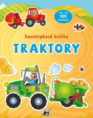 Traktory -  samolepková knížka