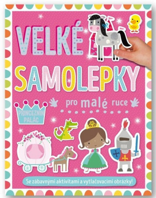 Velké samolepky pro malé ruce - Princeznin palác