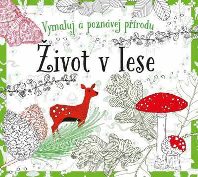 Život v lese - omalovánky