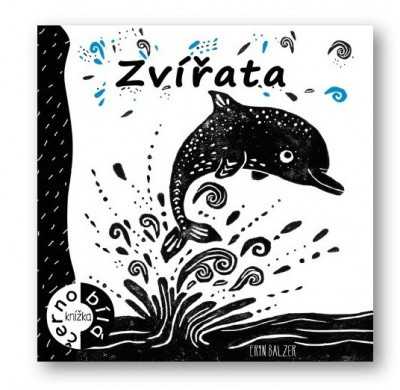 Zvířata - černobílá knížka