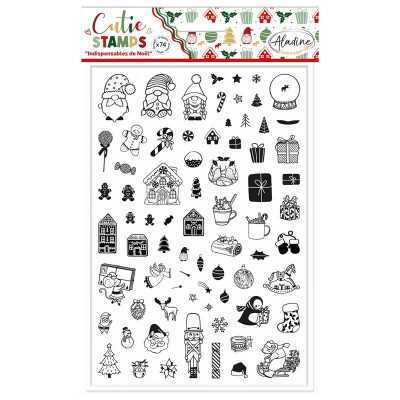 Razítka Aladine Cutie Stamps - Vánoční dekorace