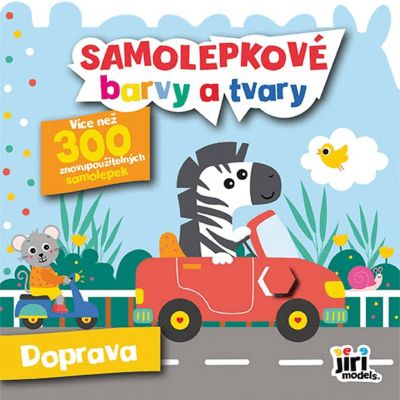 Samolepkové barvy a tvary - Doprava