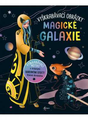 Vyškrabávací obrázky: Magická galaxie