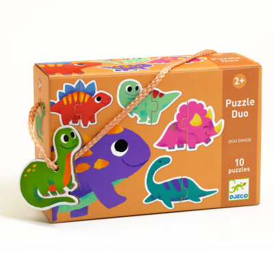 Puzzle Duo - Dinosauři