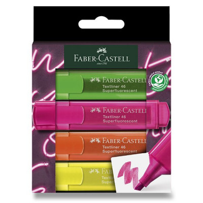 Zvýrazňovač Faber-Castell Textliner 46 Neon
