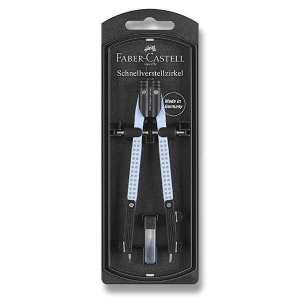 Kružítko Faber-Castell Quick Set - sky blue