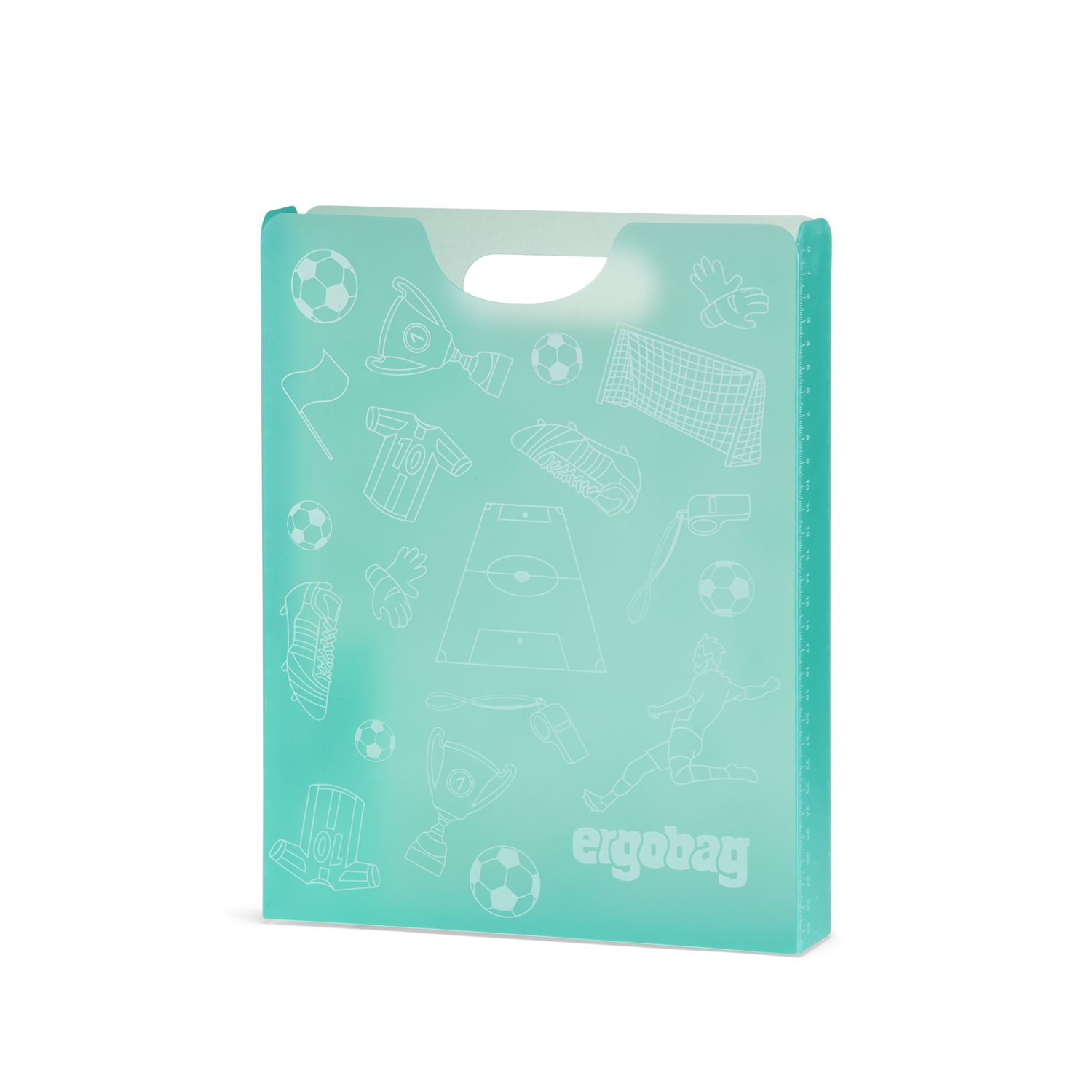 Plastové desky na sešity Ergobag - Soccer