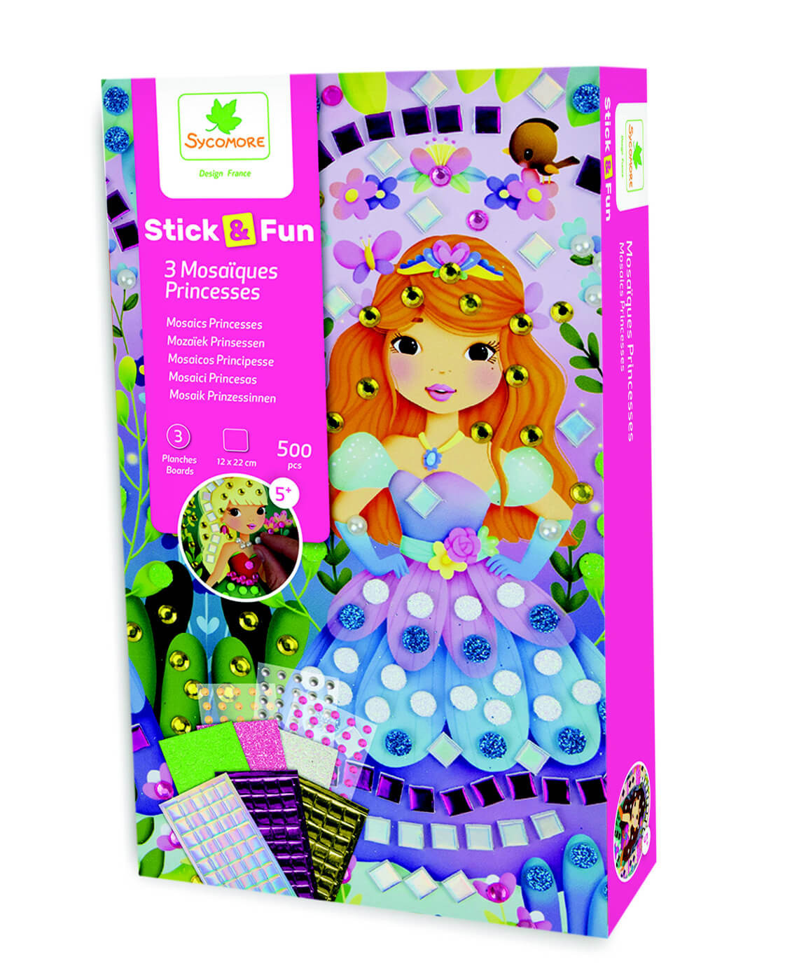 Stick & Fun - malá mozaika - princezny