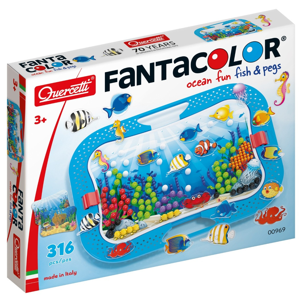Mozaika Fantacolor - zábava v oceánu - ryby - 316 ks