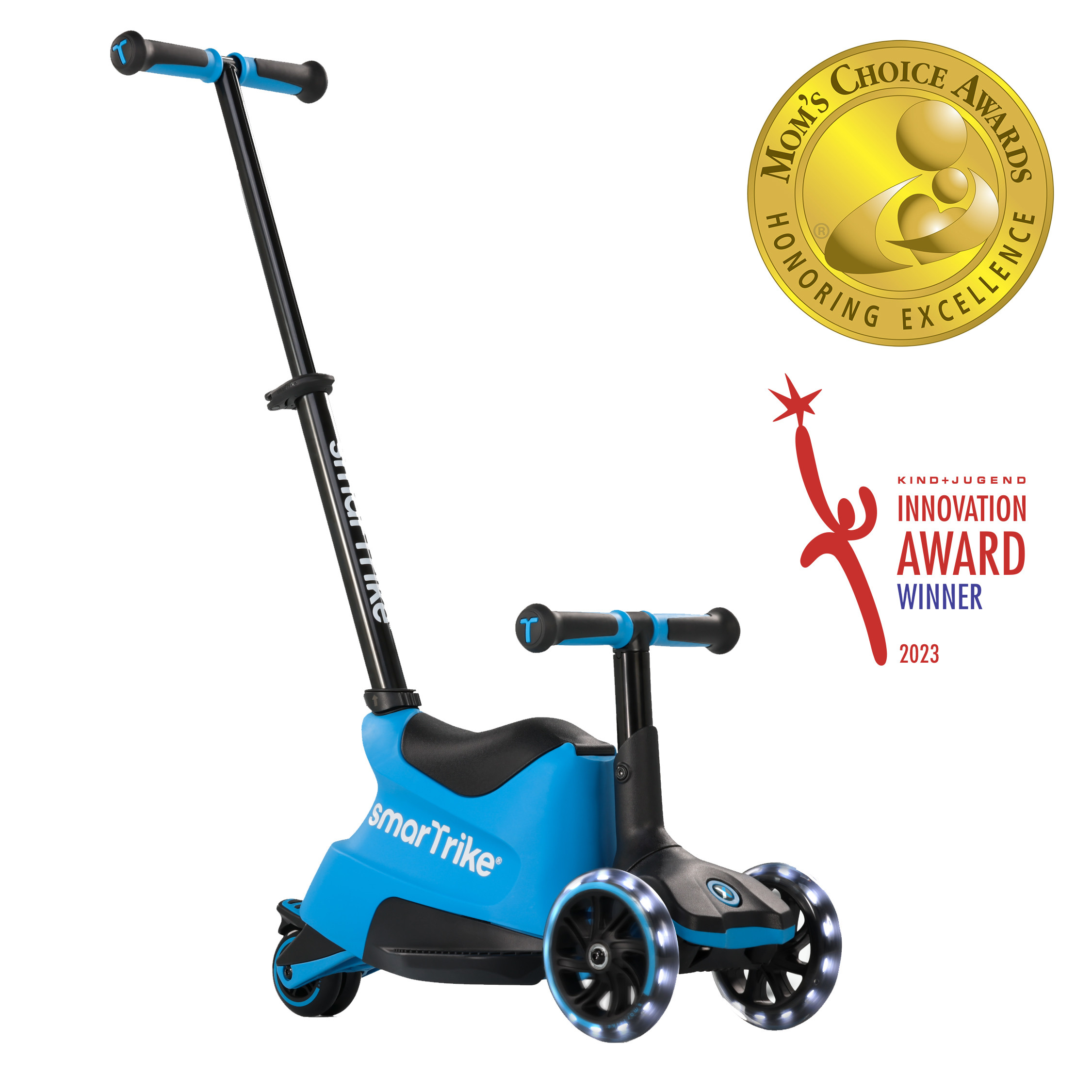 Xtend Scooter Ride-on blue - multifunkční koloběžka