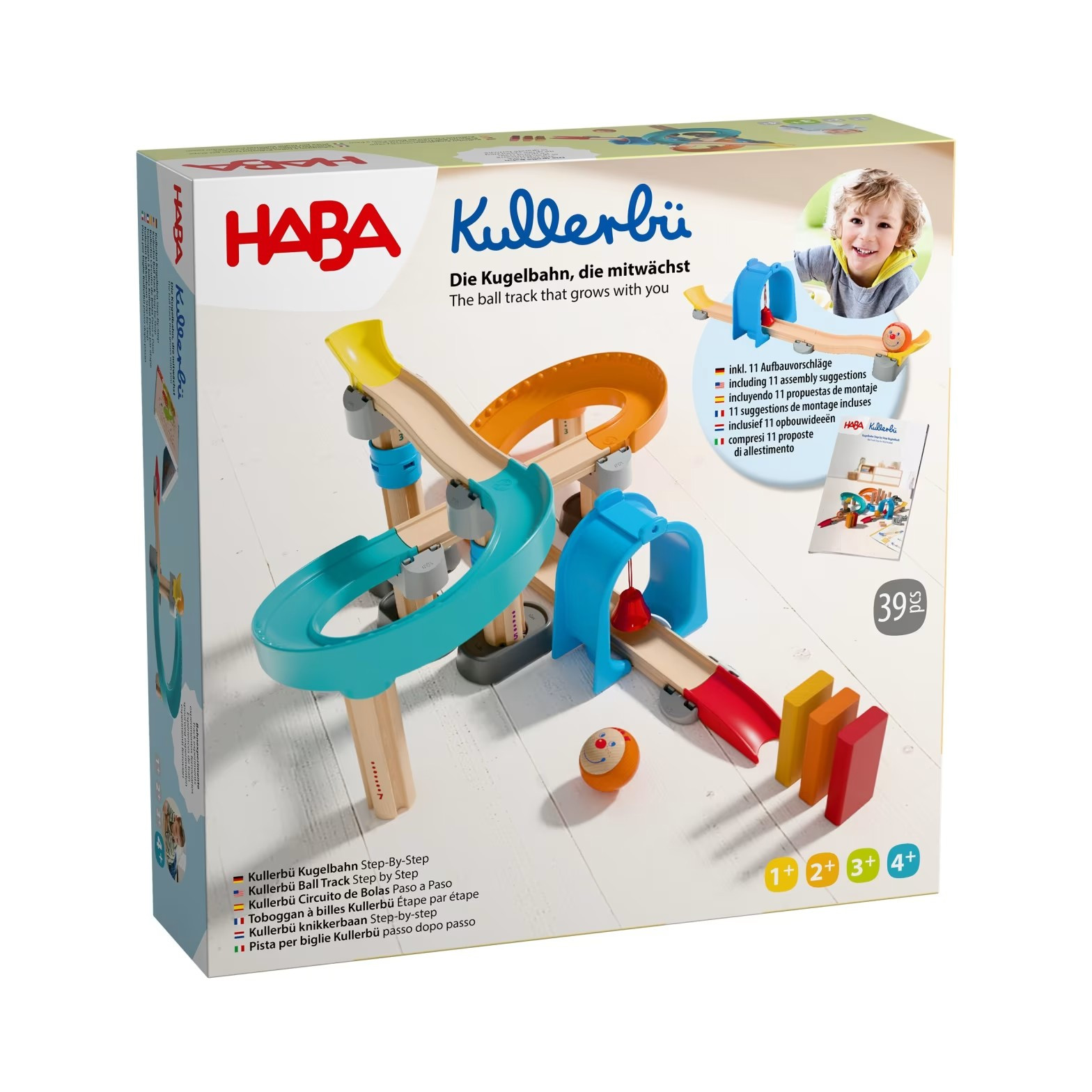 Kuličková dráha Kullerbü - krok za krokem