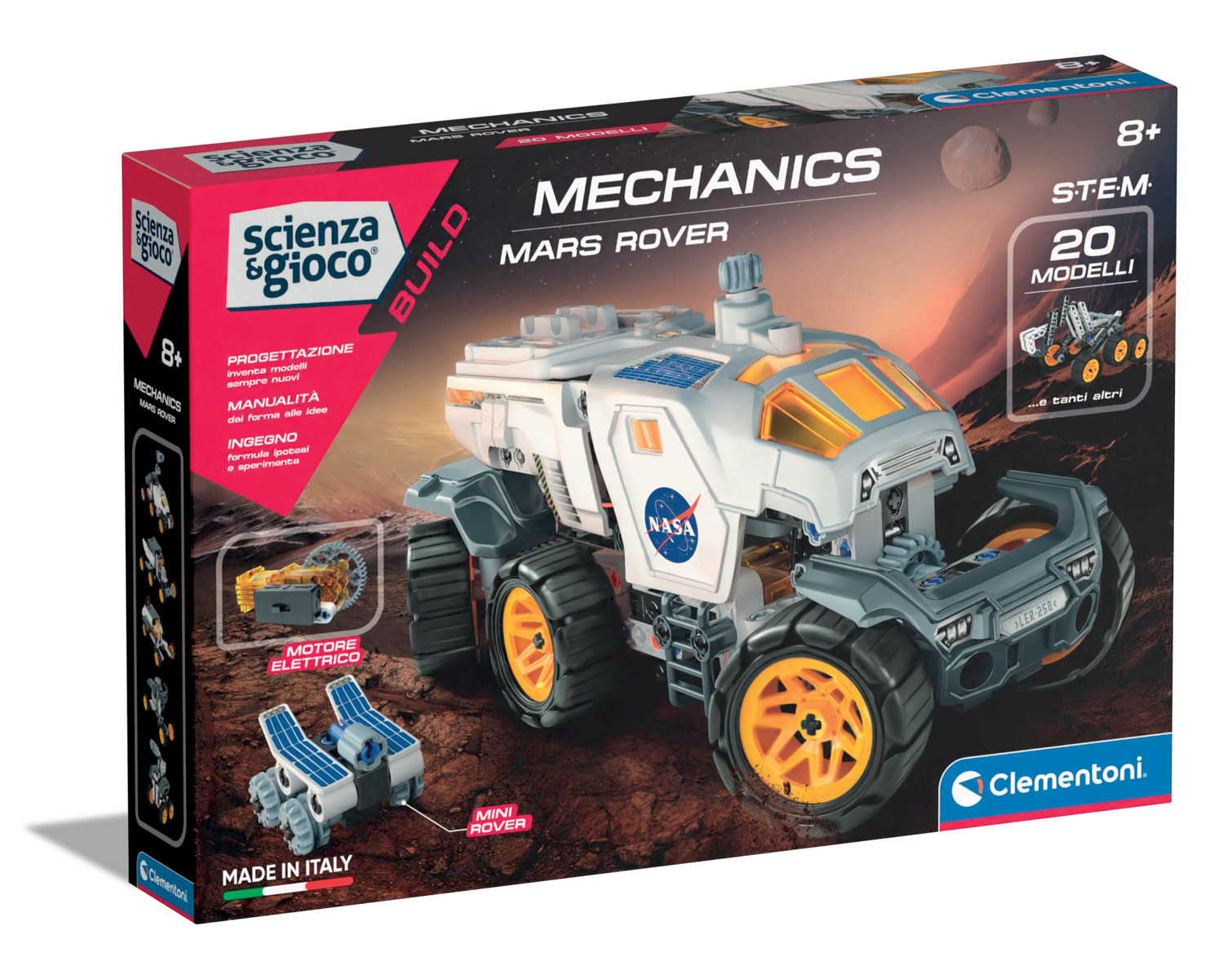 Mechanická laboratoř - NASA Mars rover - 20 modelů