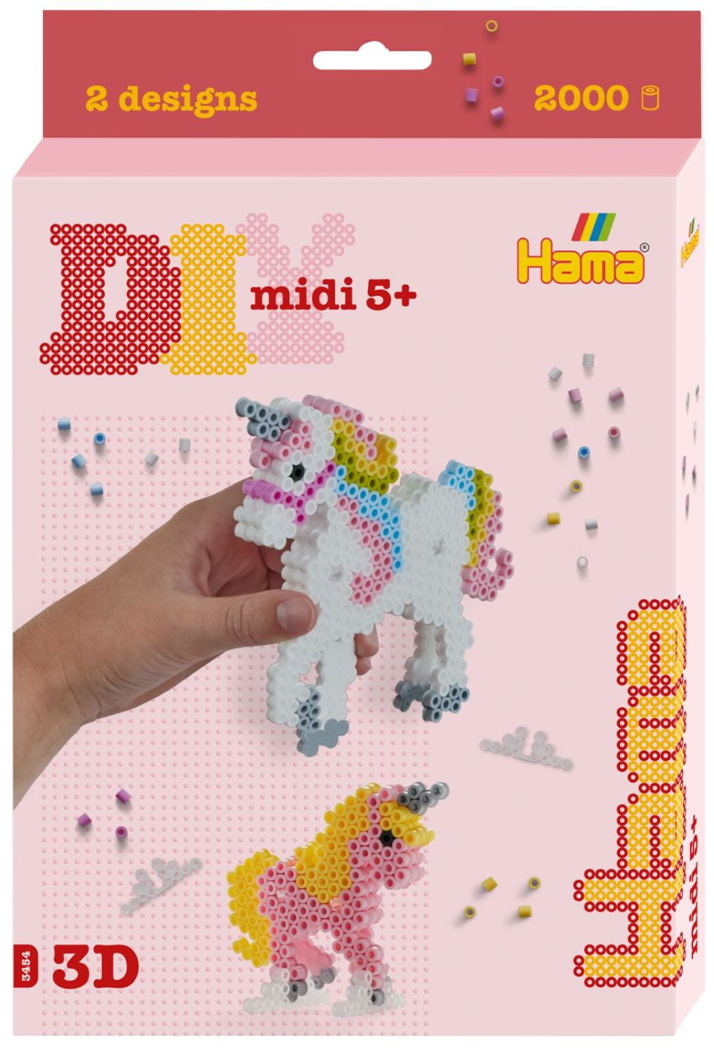 Hama Midi - Dárková sada - Jednorožci