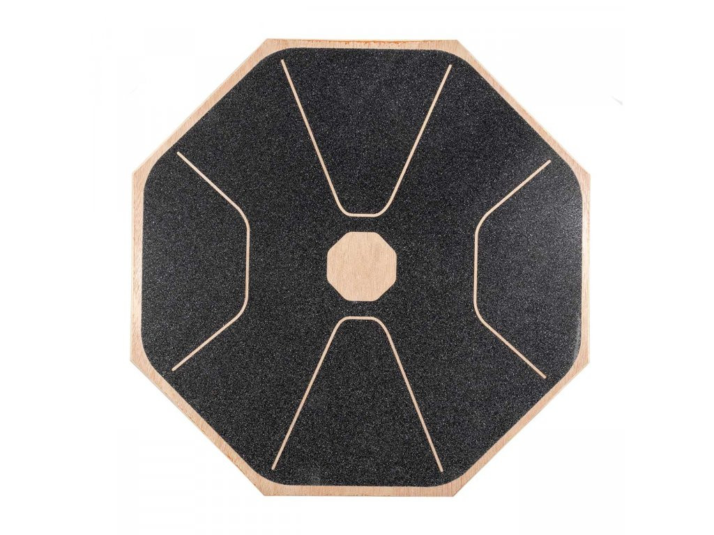 Balanční deska dřevěná Osmiúhelník