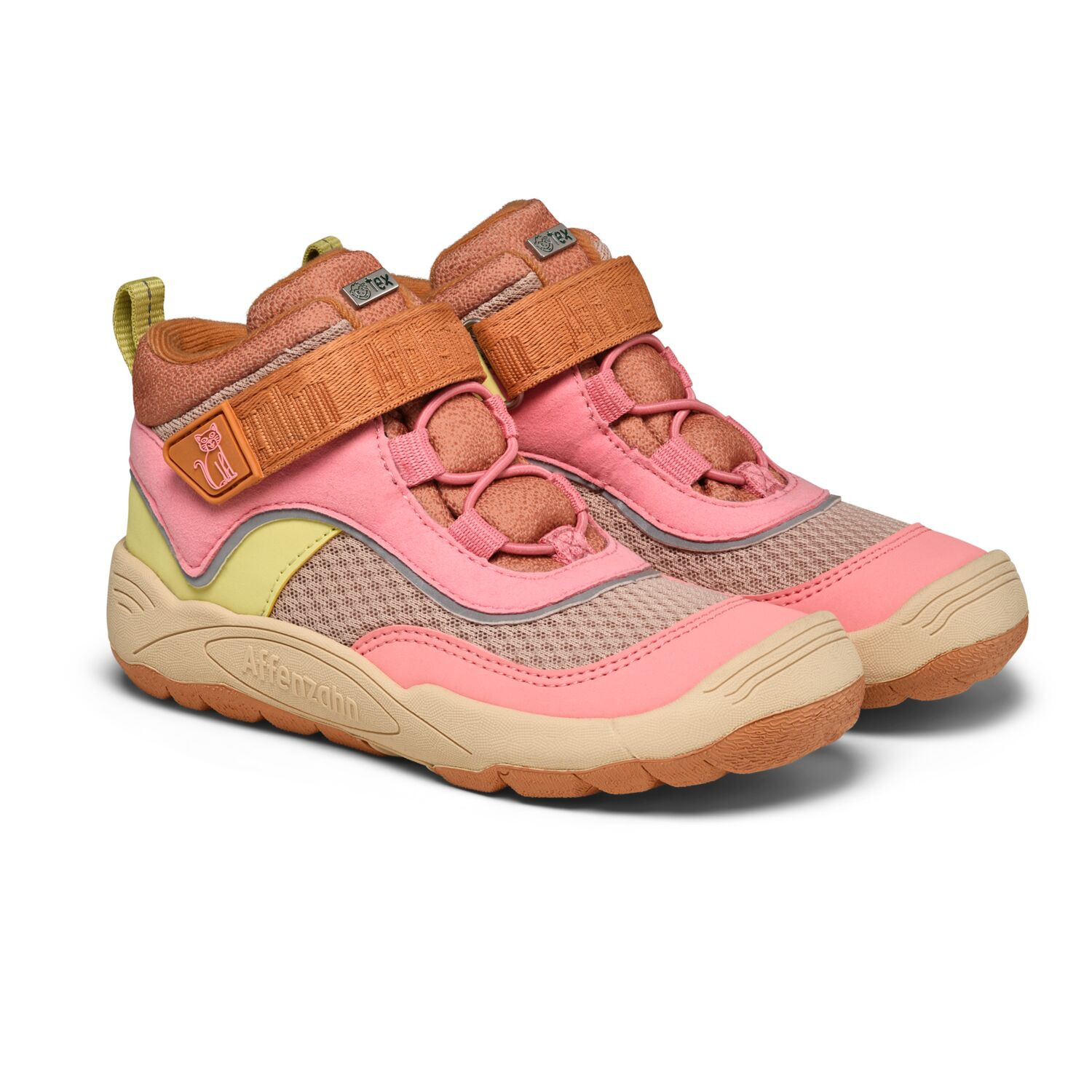 Dětské barefoot boty Affenzahn Low Boot Vegan Explory Cat - vel. 32