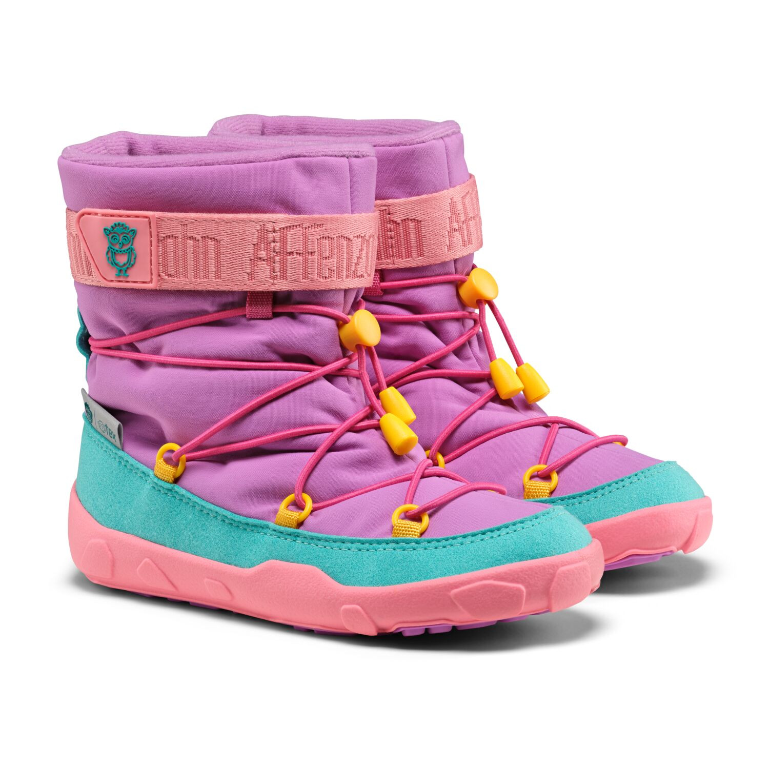 Dětské barefoot sněhule Affenzahn Snow Boot Vegan Snowy Owl - vel. 21