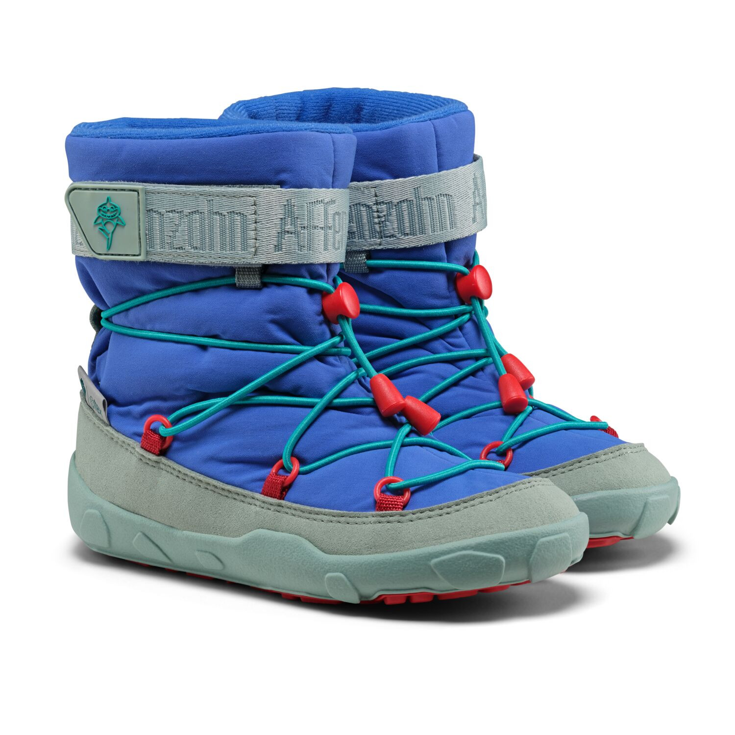 Dětské barefoot sněhule Affenzahn Snow Boot Vegan Snowy Shark - vel. 32