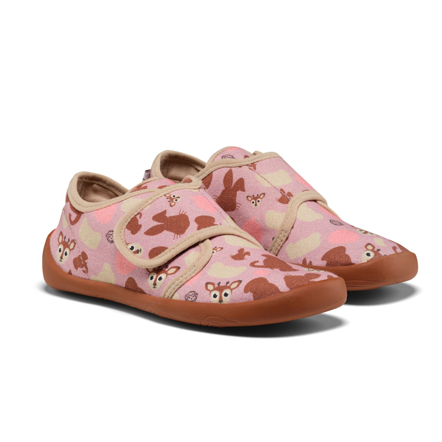 Dětské nazouvací barefoot boty Affenzahn Slipper Cotton Movy Deer - vel. 22