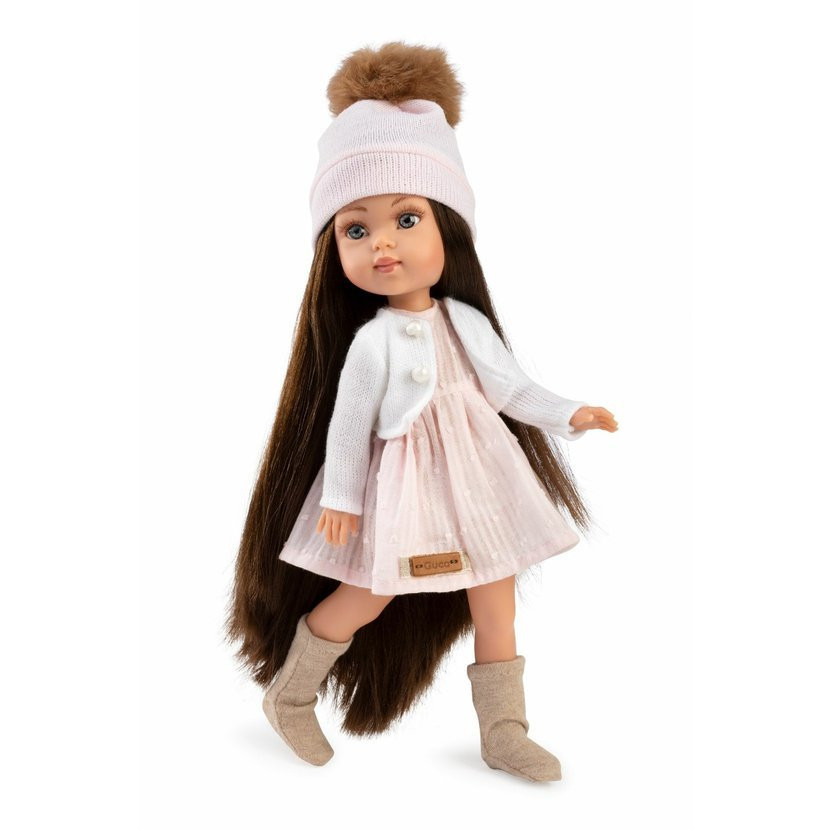 Guca 983 - realistická panenka s celovinylovým tělem PENELOPE - 34 cm