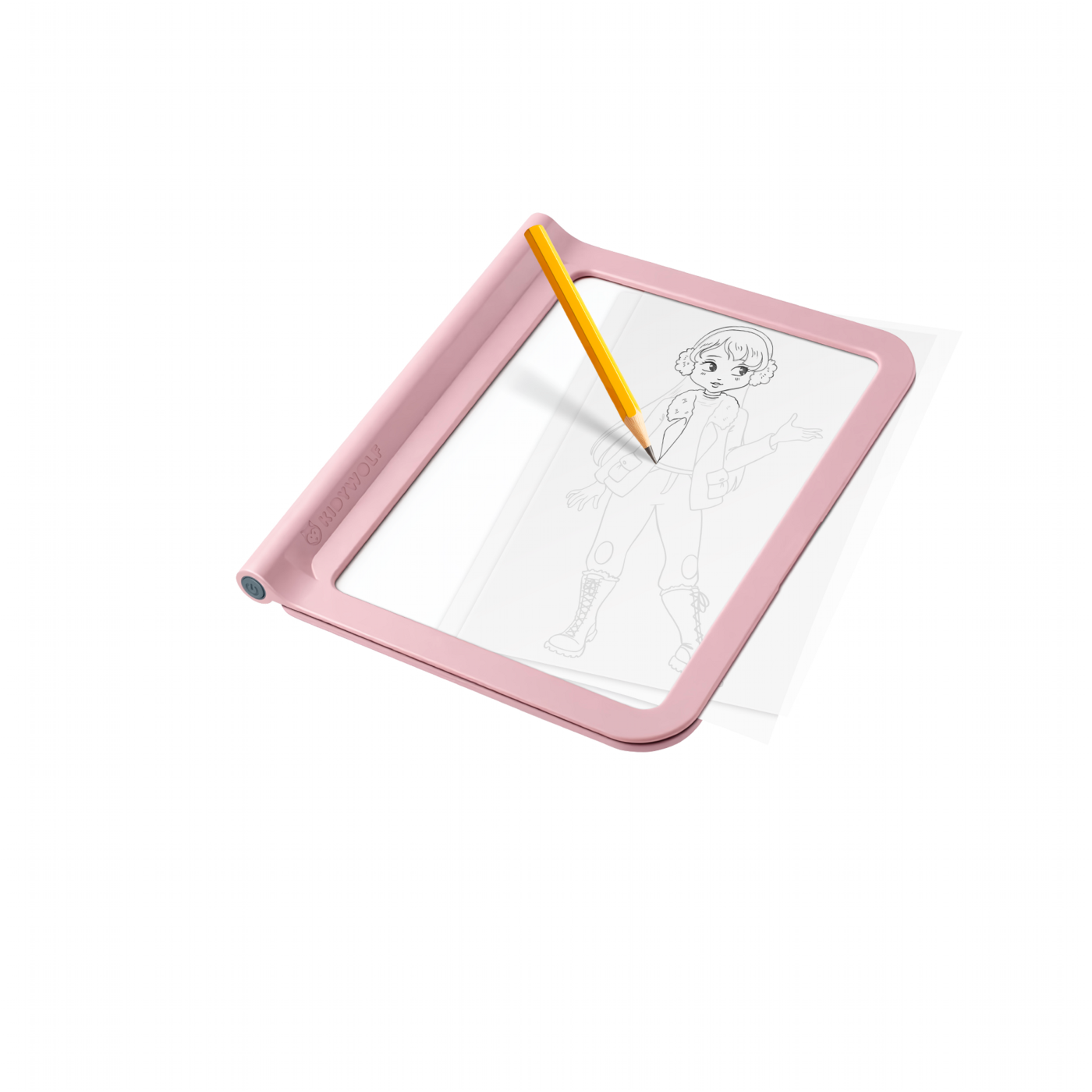 Kidywolf - Kreslící tablet Light - Let's draw fashion