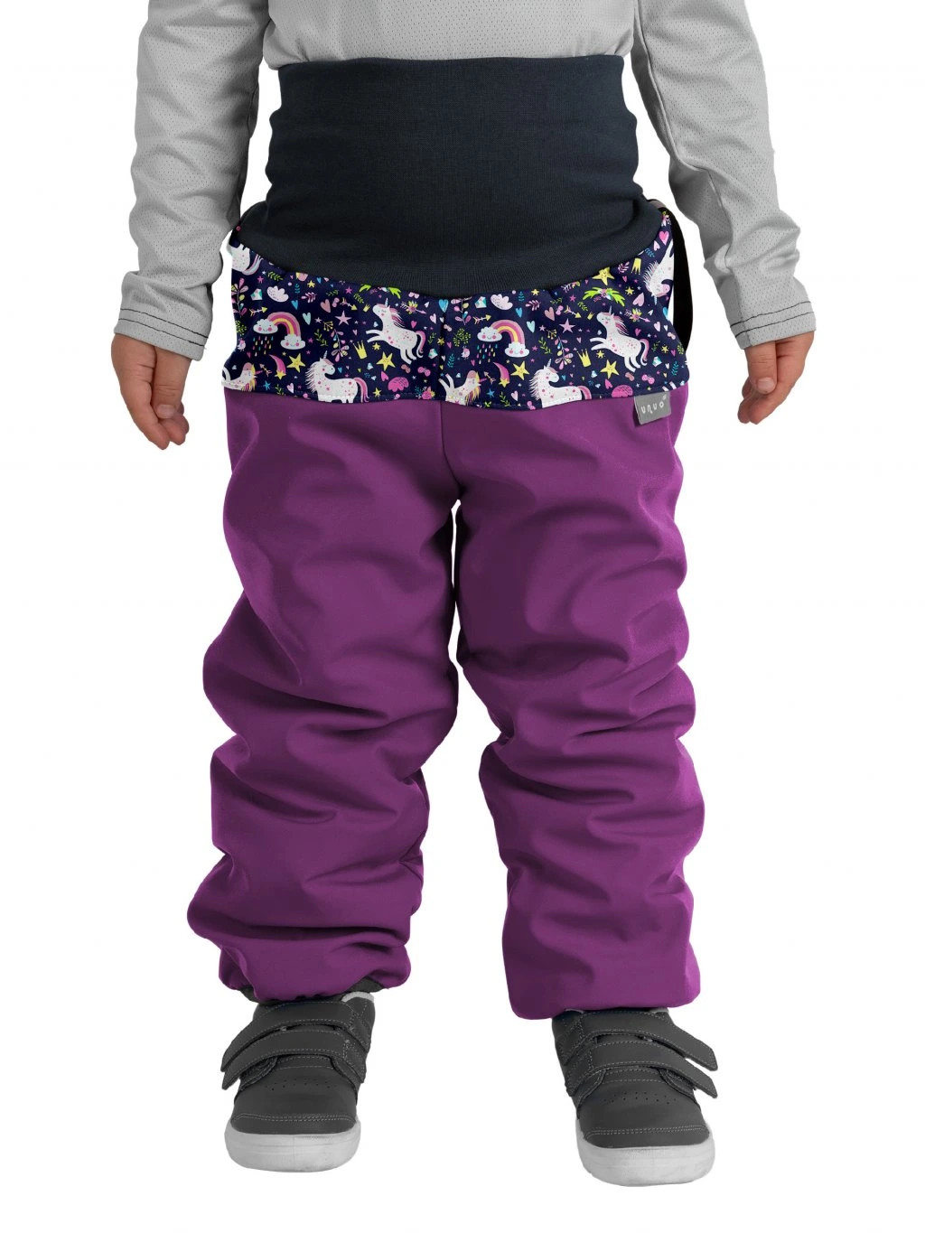 Softshellové oteplovačky s beránkem Plus