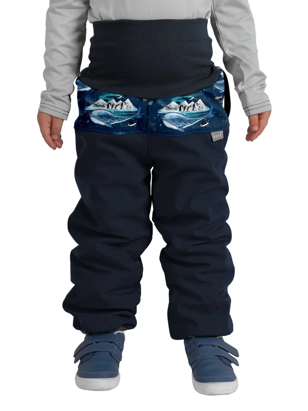 Softshellové oteplovačky s beránkem Plus