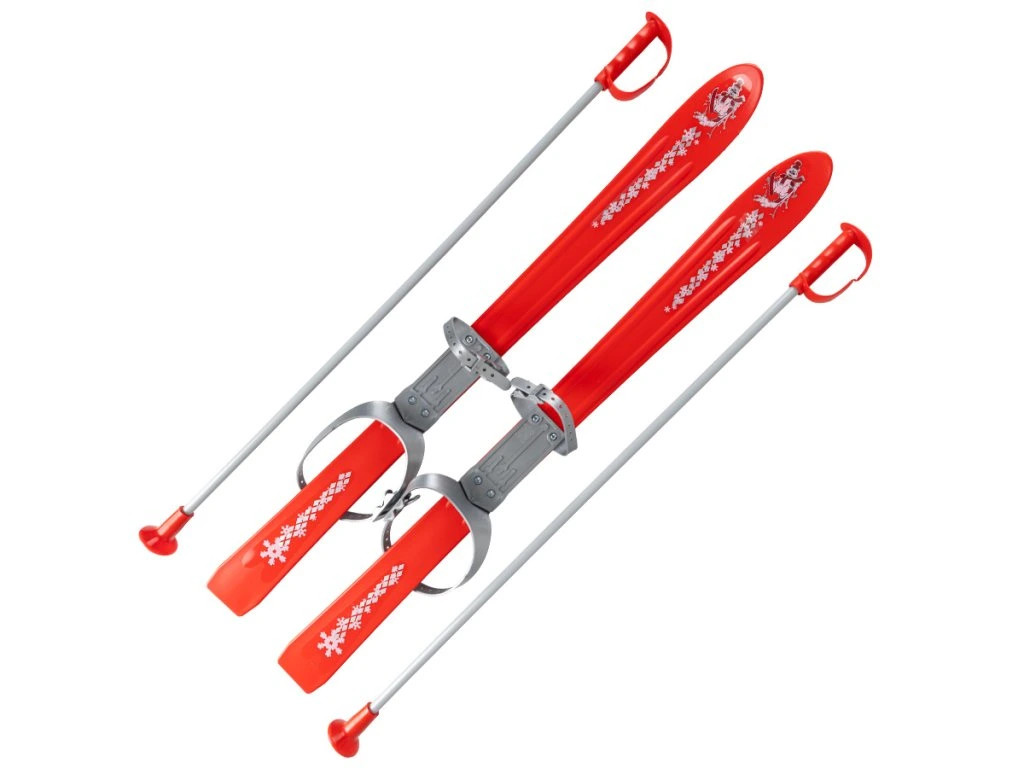 Dětské lyže Carving 90 cm - červená