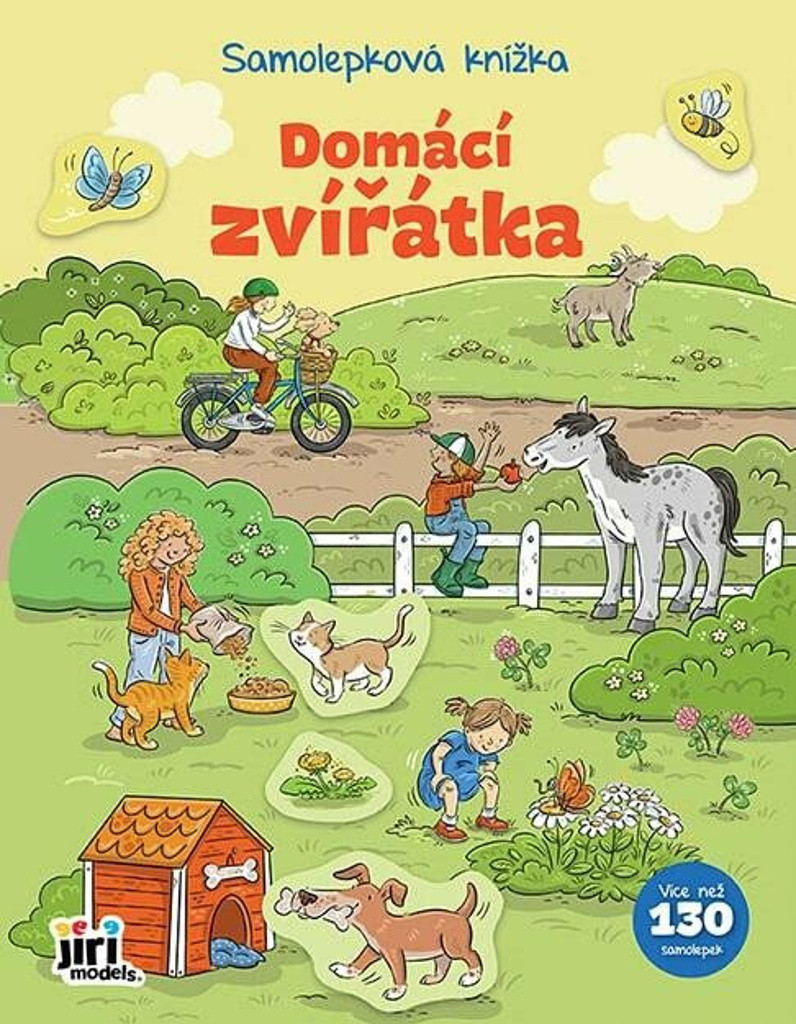Samolepková knížka - Domácí zvířátka