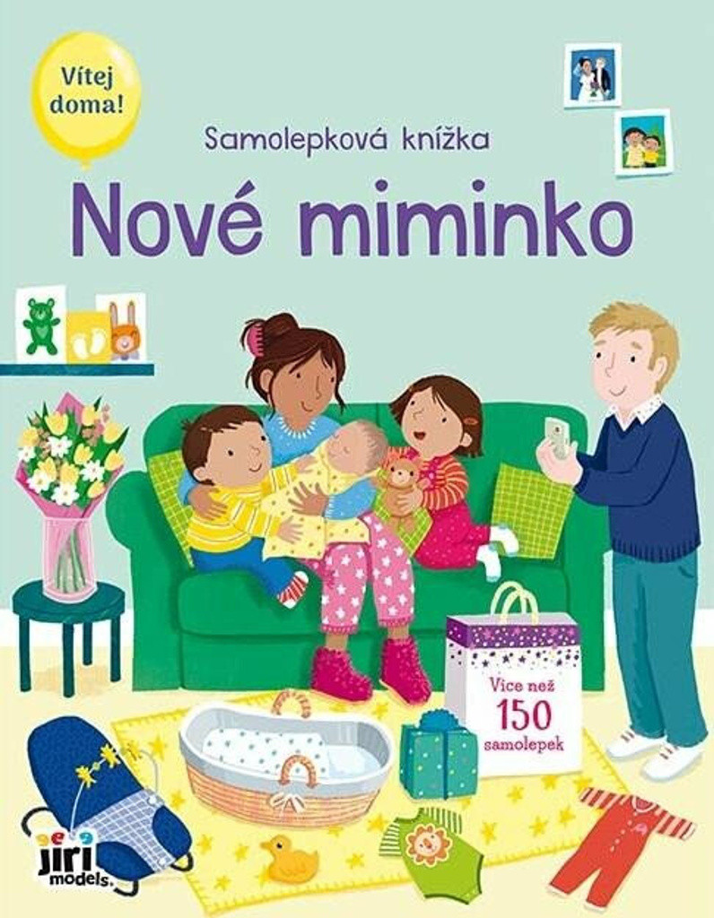 Samolepková knížka - Nové miminko