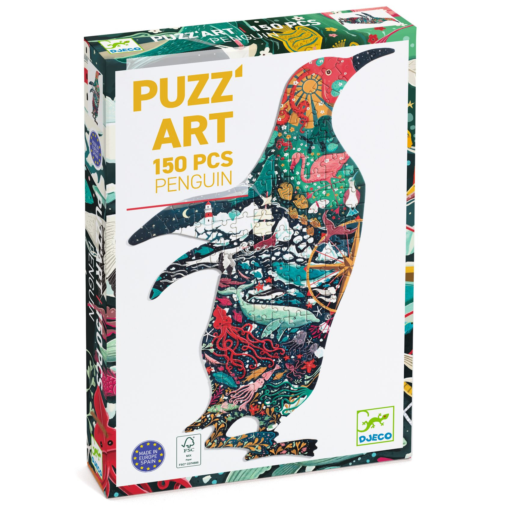 Puzzle art - Tučňák - 150 ks