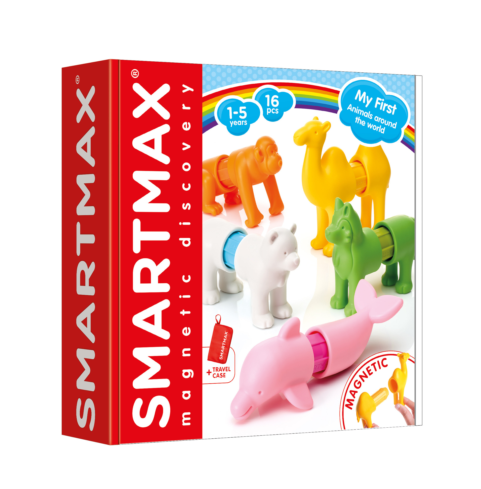 SmartMax - Moje první zvířátka z celého světa - 16 ks